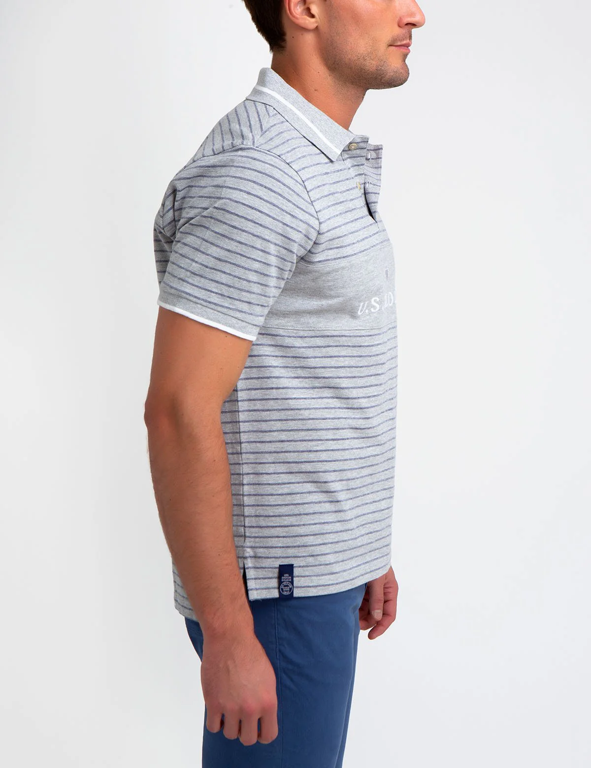 U.S. POLO ASSN. STRIPED POLO SHIRT - Image 6