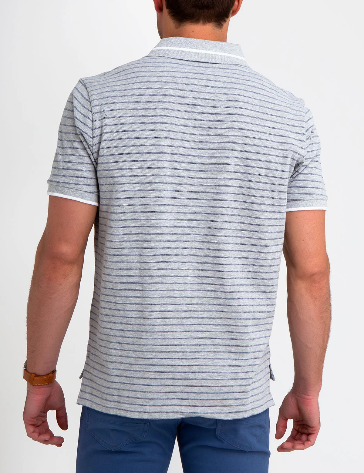 U.S. POLO ASSN. STRIPED POLO SHIRT - Image 7