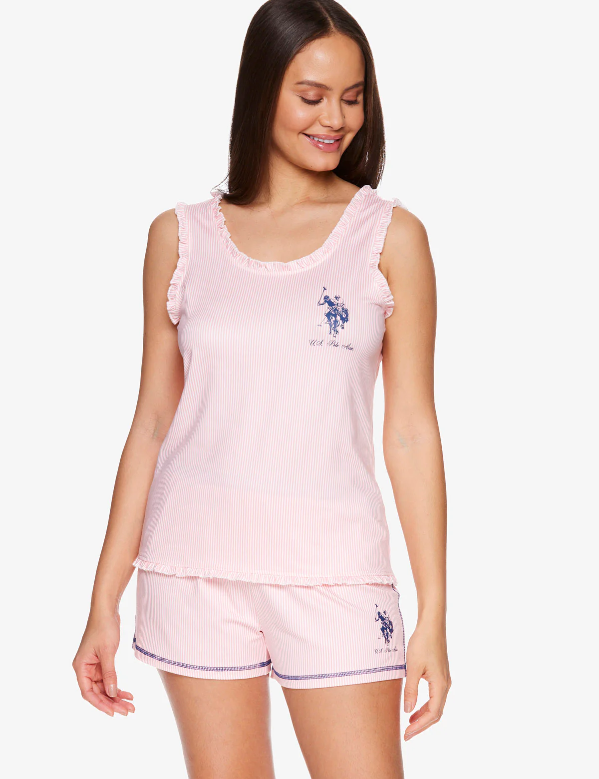 U.S. POLO ASSN. TANK AND SHORT SET