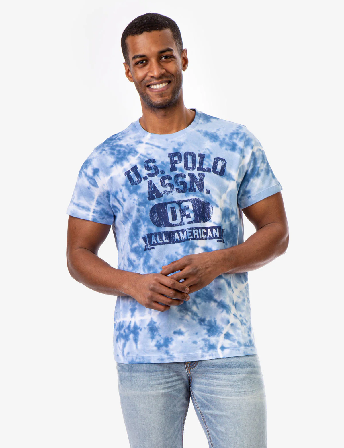 U.S. POLO ASSN. TIE DYE T-SHIRT