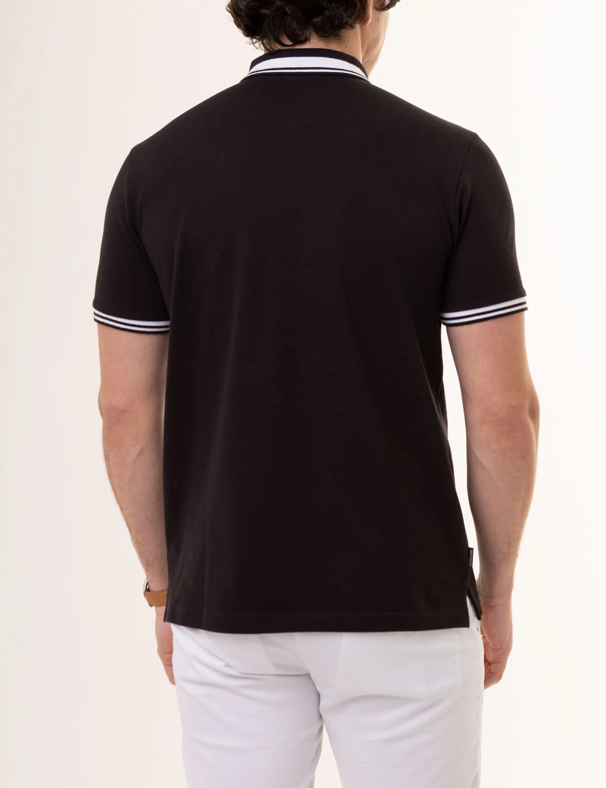 U.S. POLO ASSN. ZIPPER PLACKET PIECED POLO SHIRT - Image 7