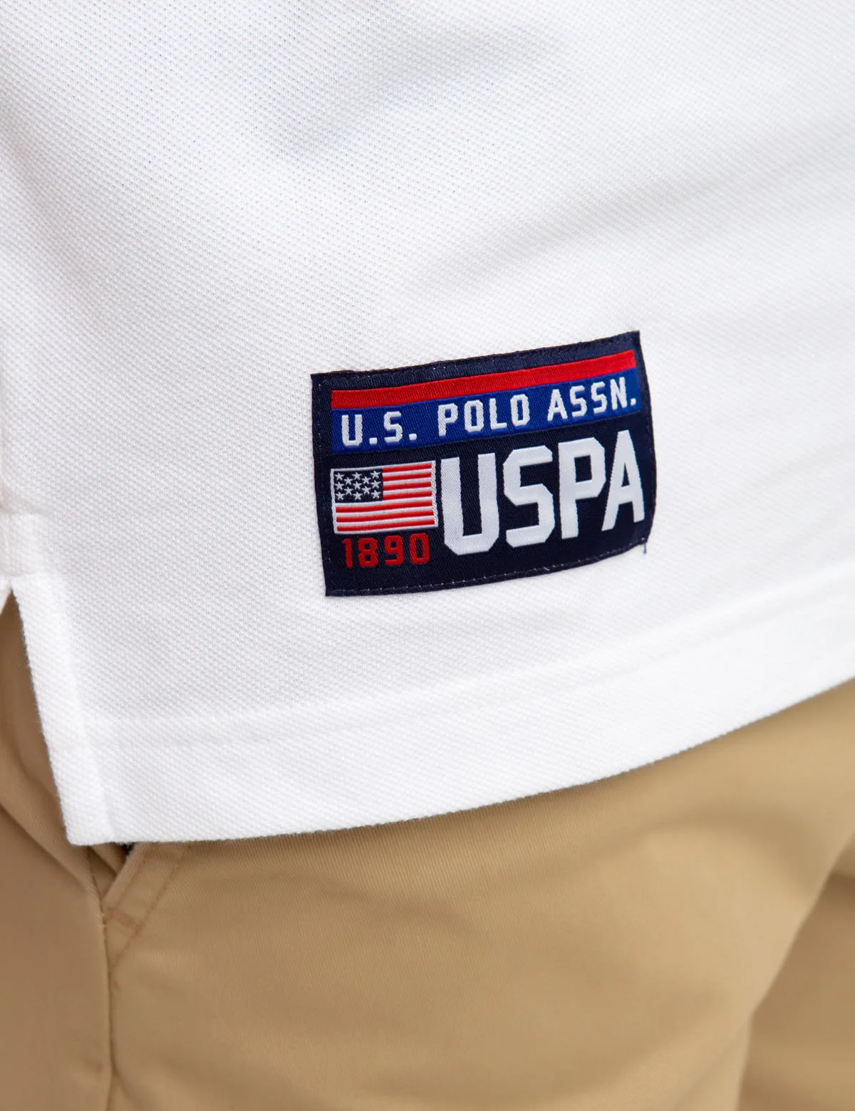 USA CHEST STRIPED POLO SHIRT - Image 17