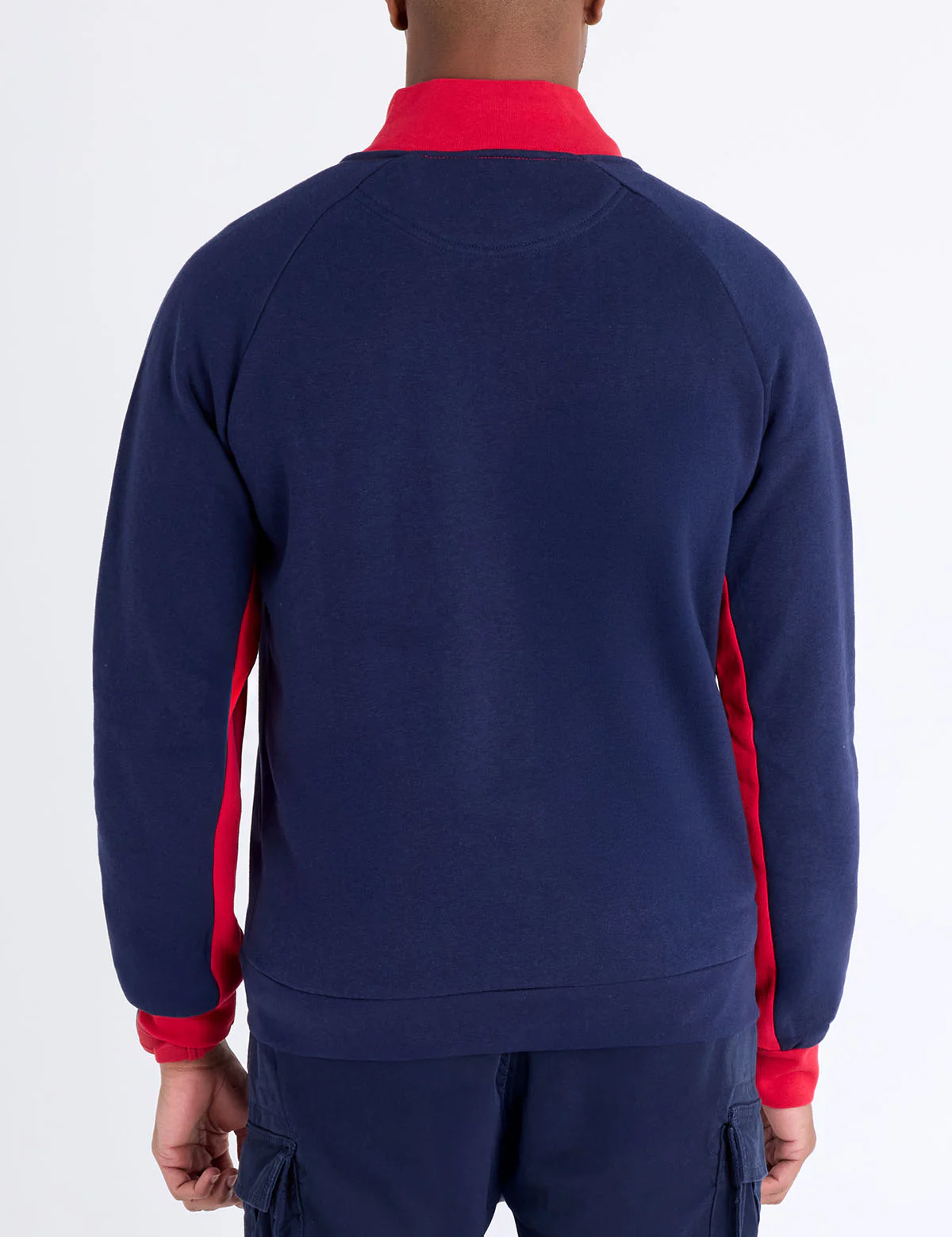 USPA 1/4 ZIP COLORBLOCK FLEECE PULLOVER - Image 4