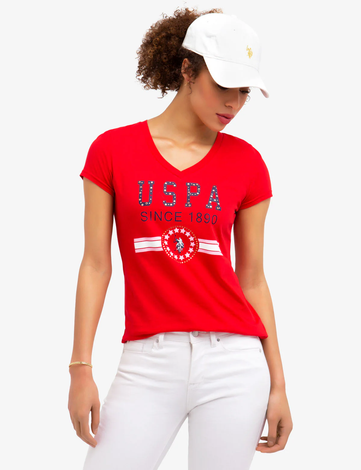 USPA RHINESTONE TEE-SHIRT - Image 4