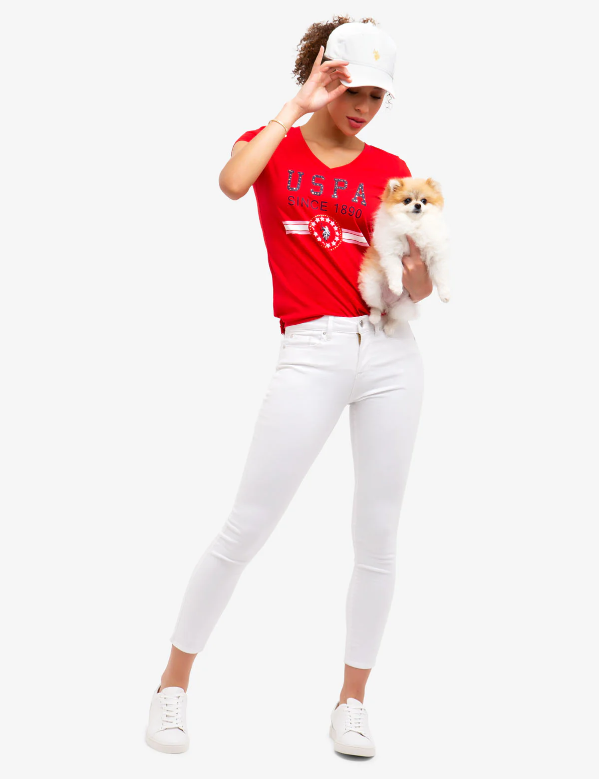 USPA RHINESTONE TEE-SHIRT - Image 5