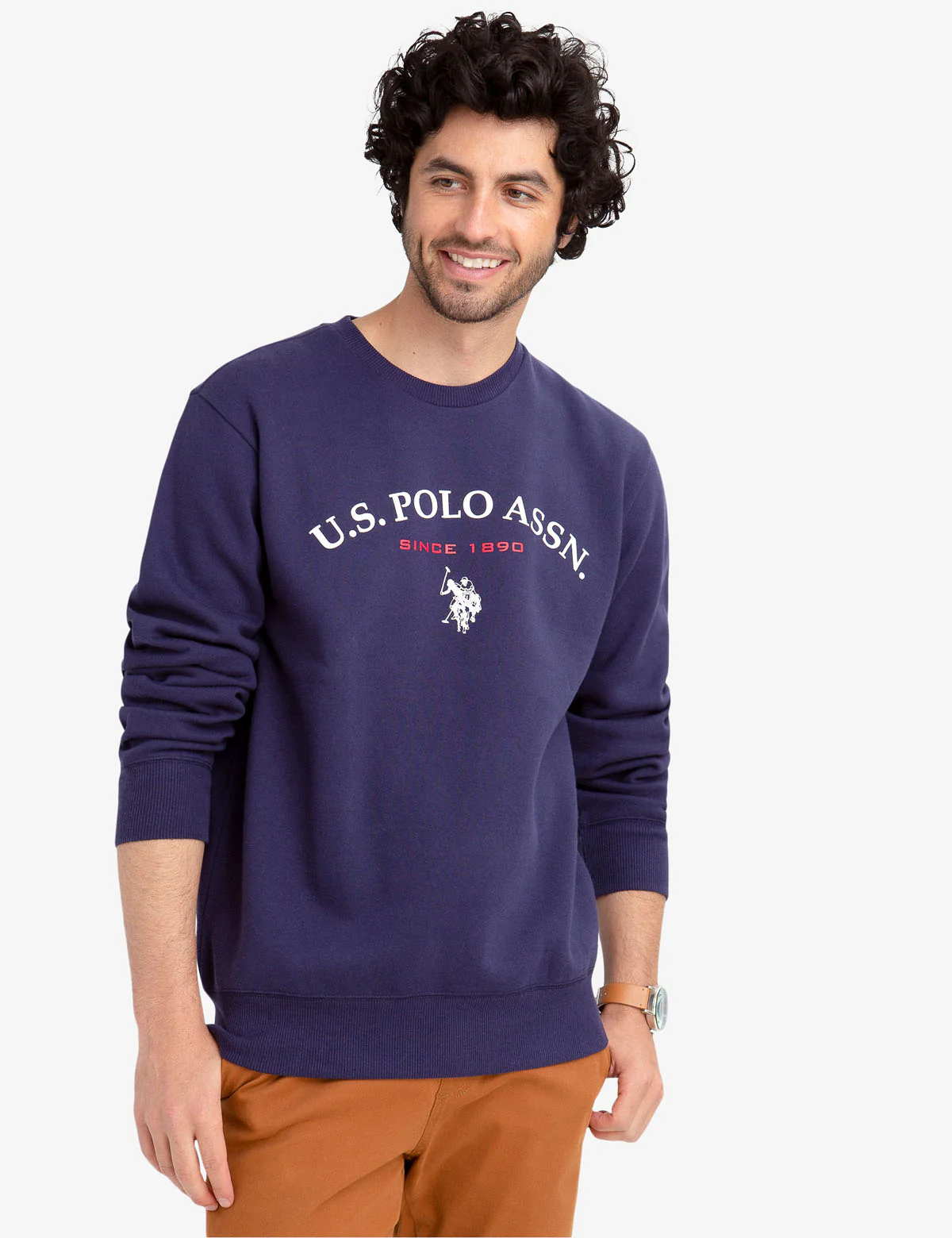 USPA ARCH LOGO CREWNECK SWEATSHIRT