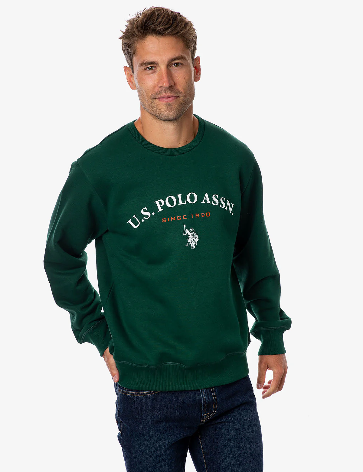 USPA ARCH LOGO CREWNECK SWEATSHIRT - Image 12