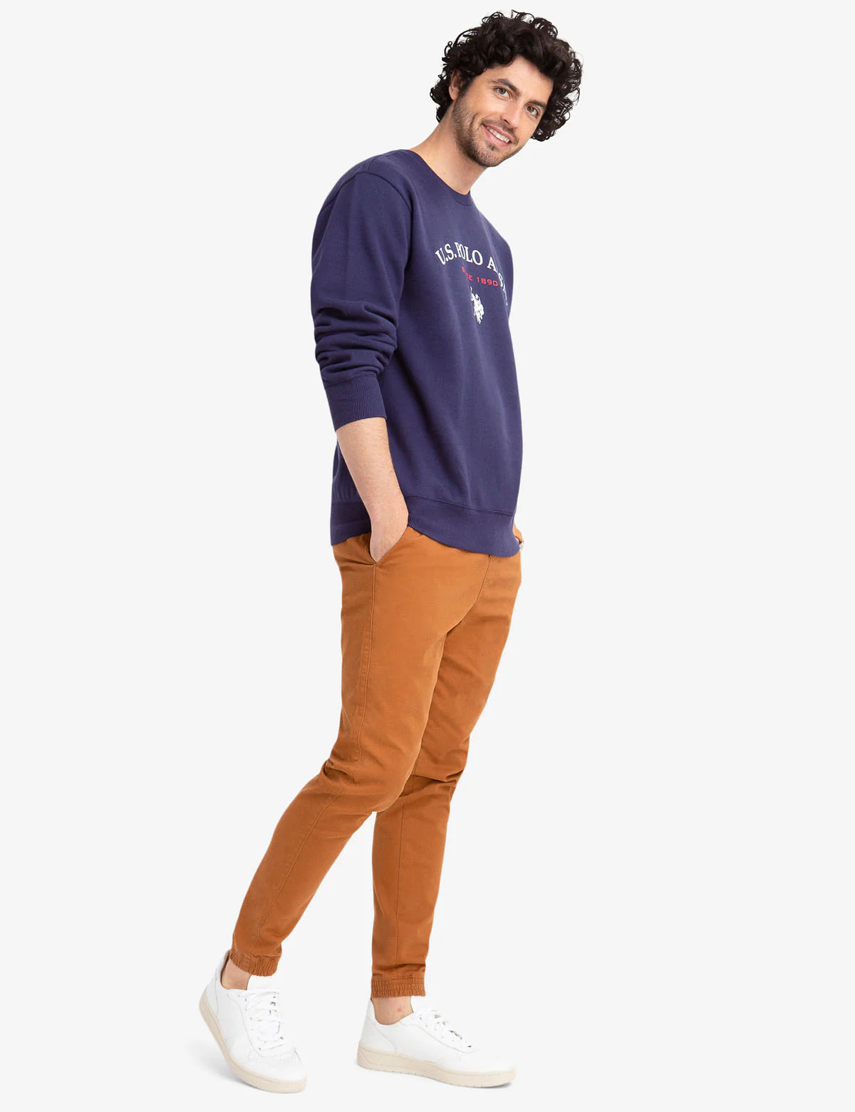 USPA ARCH LOGO CREWNECK SWEATSHIRT - Image 2