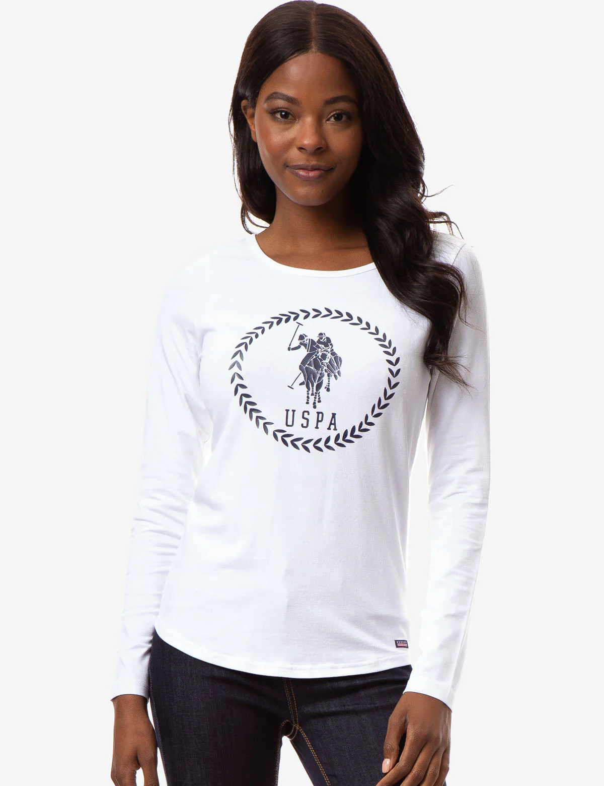 USPA BIG LOGO LONG SLEEVE T-SHIRT - Image 5