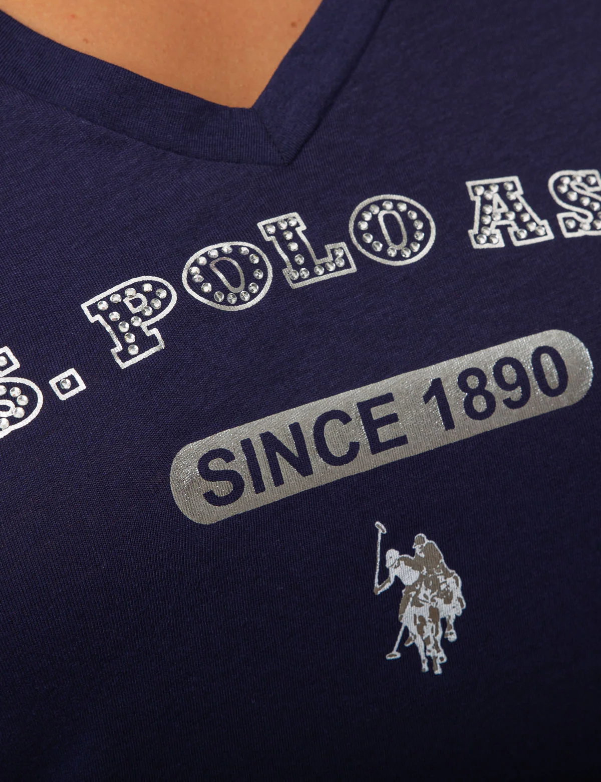 USPA BLING LOGO T-SHIRT - Image 7
