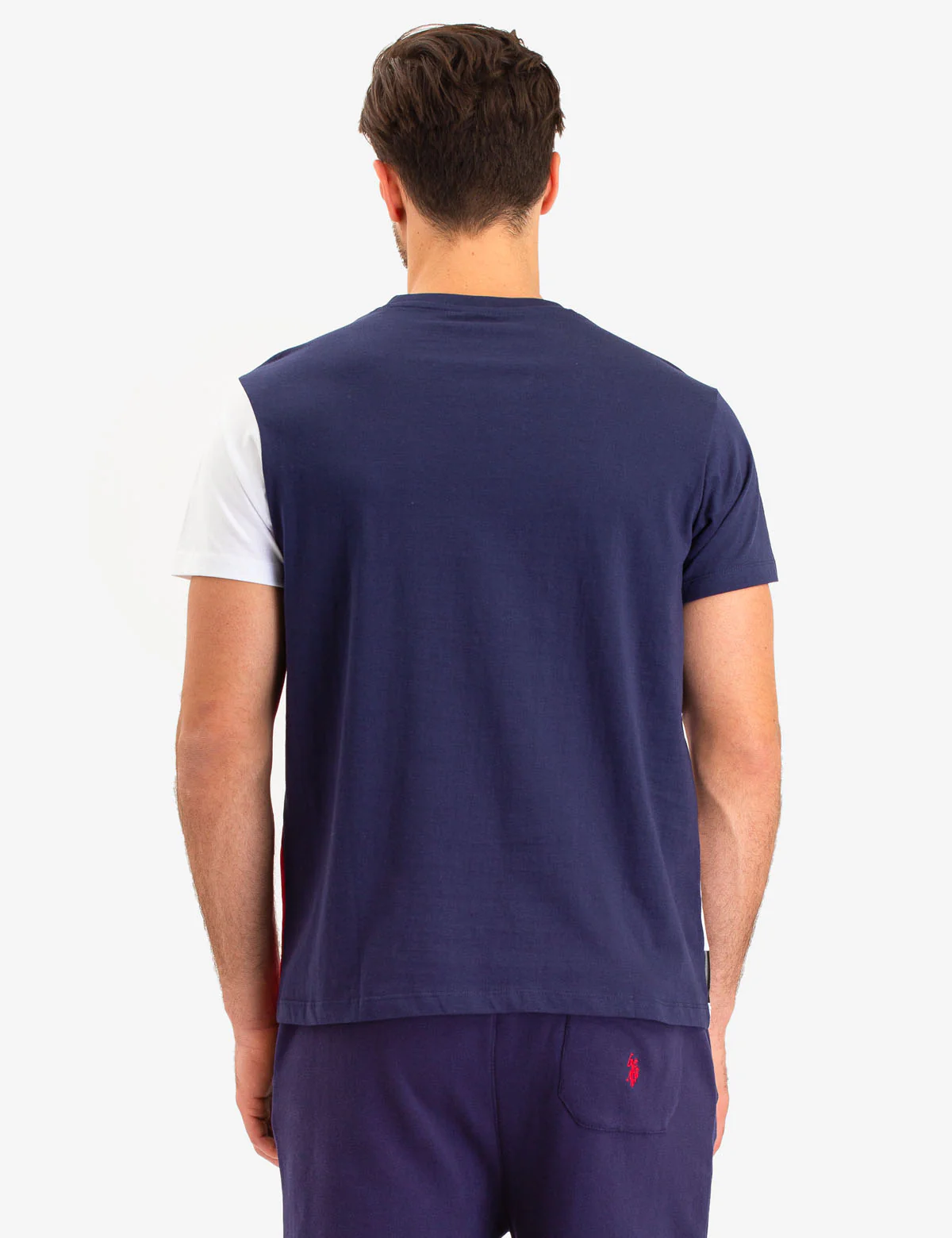 USPA COLORBLOCK DIAGINAL LOGO T-SHIRT - Image 5