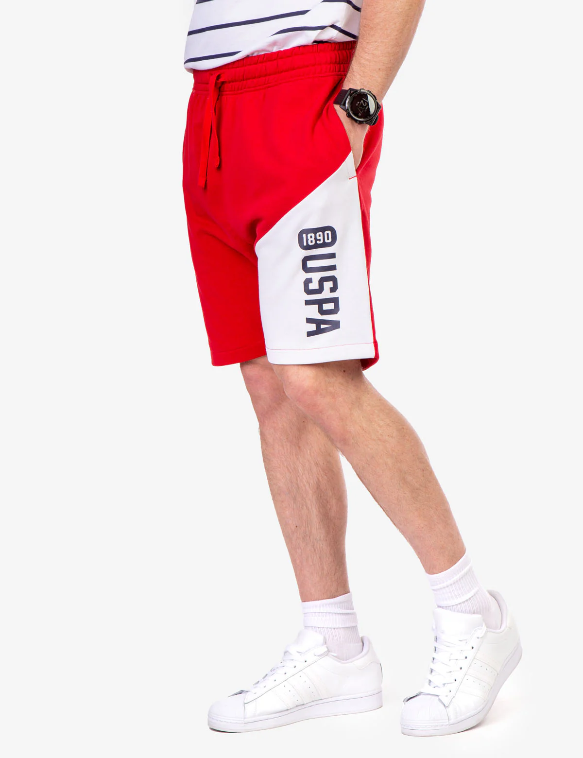 USPA COLORBLOCK FLEECE SHORT - Image 8
