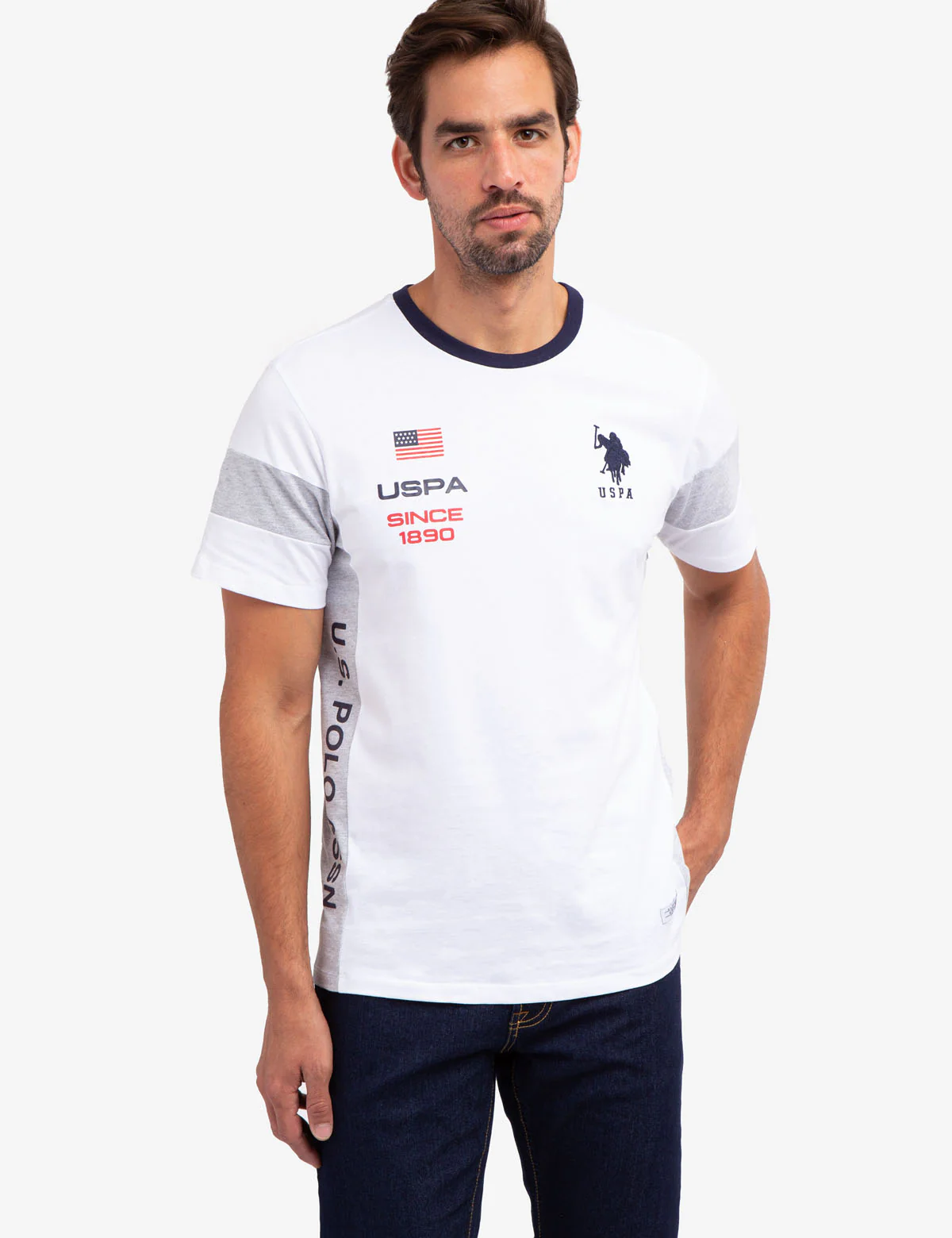 USPA COLORBLOCK JERSEY T-SHIRT - Image 13