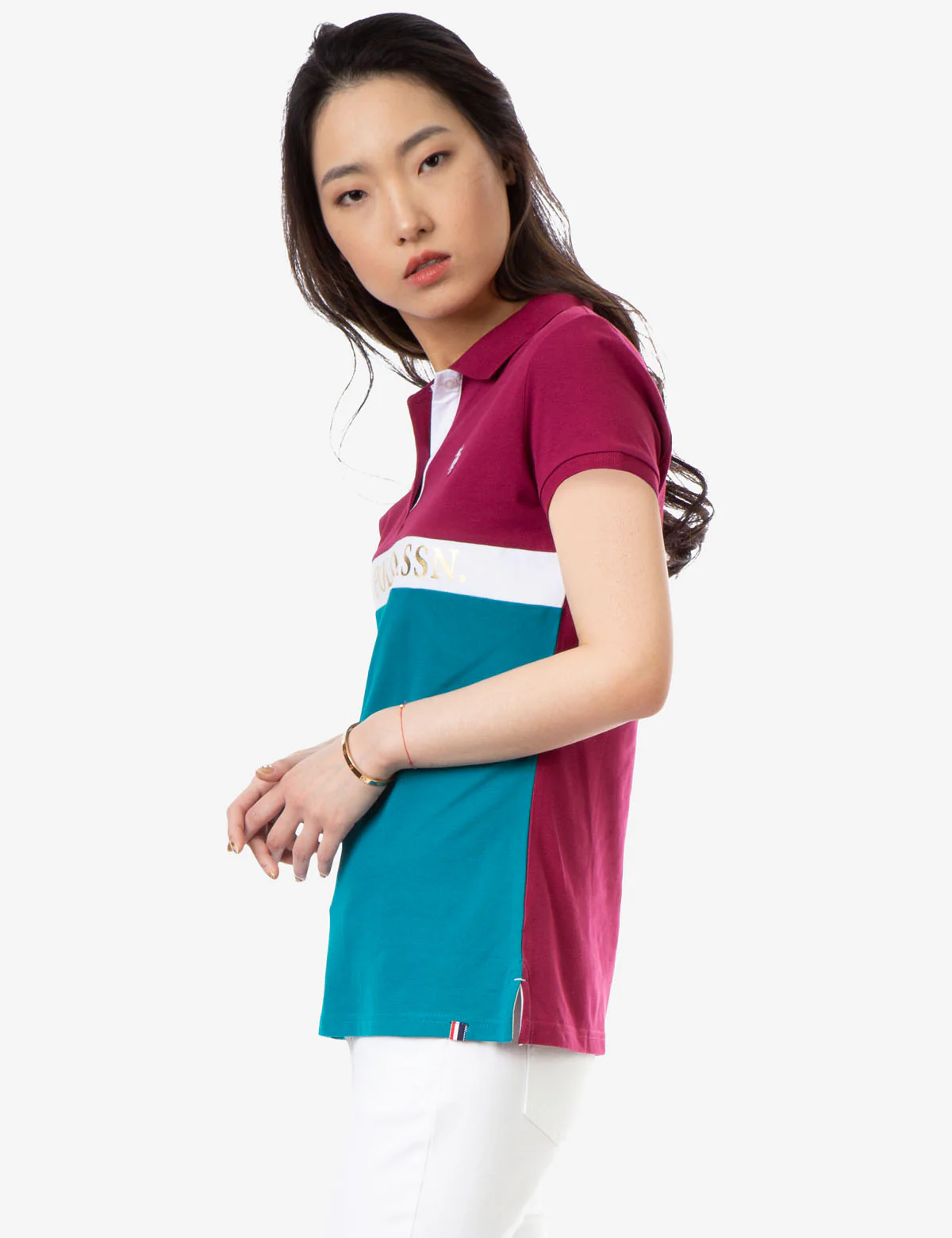 USPA COLORBLOCK POLO SHIRT - Image 8