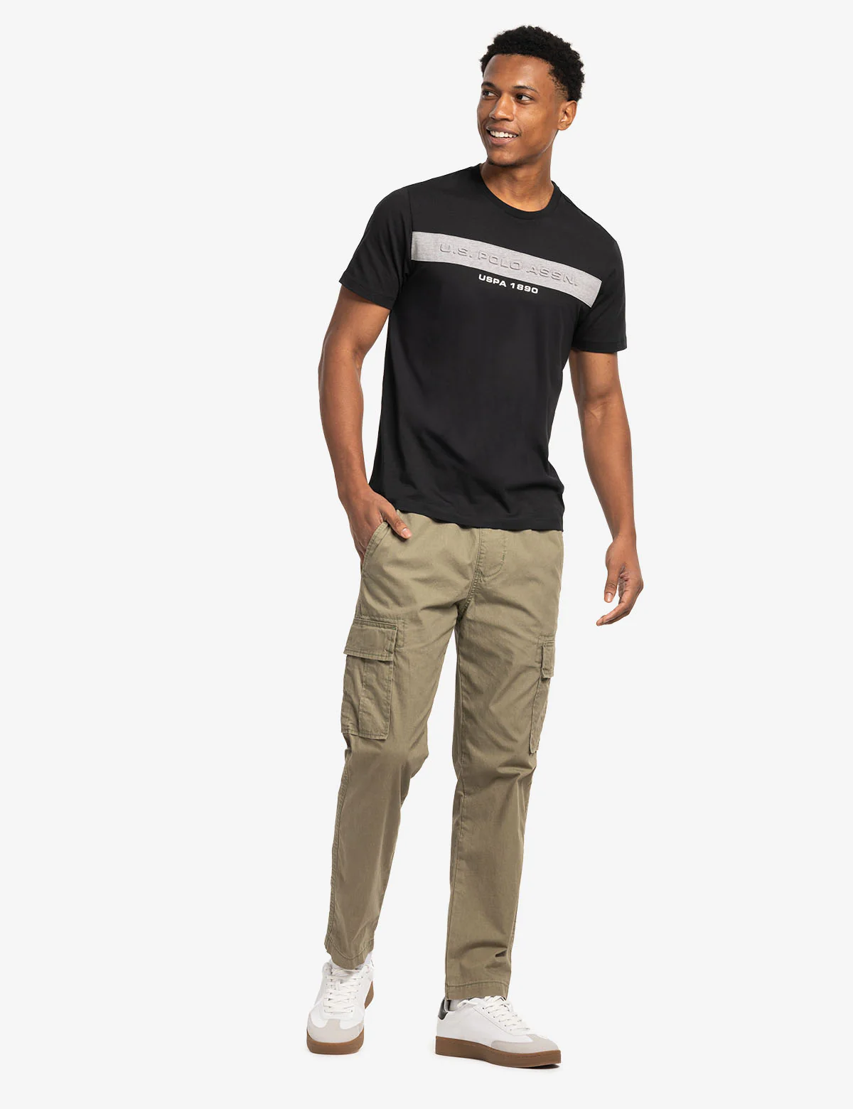 USPA EMBOSSED LOGO JERSEY T-SHIRT - Image 10