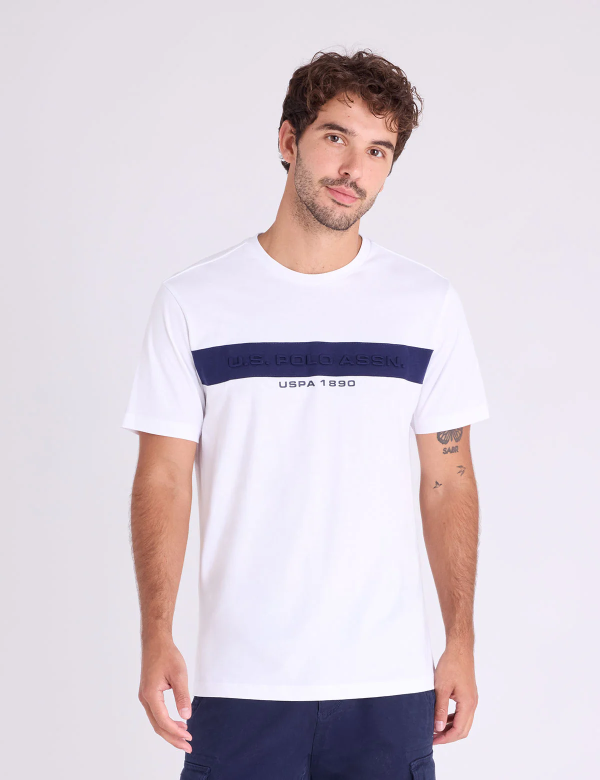 USPA EMBOSSED LOGO JERSEY T-SHIRT - Image 5