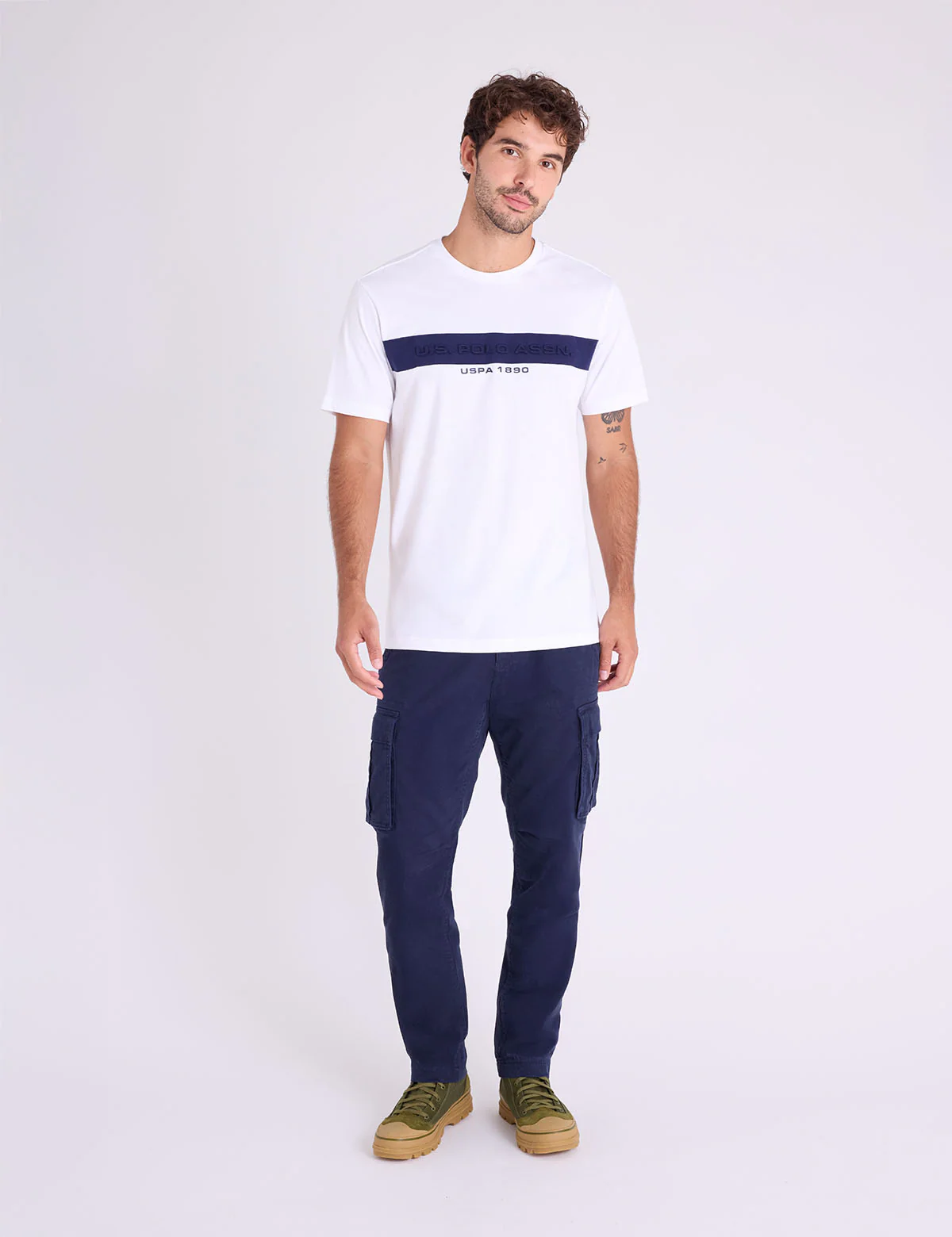 USPA EMBOSSED LOGO JERSEY T-SHIRT - Image 6