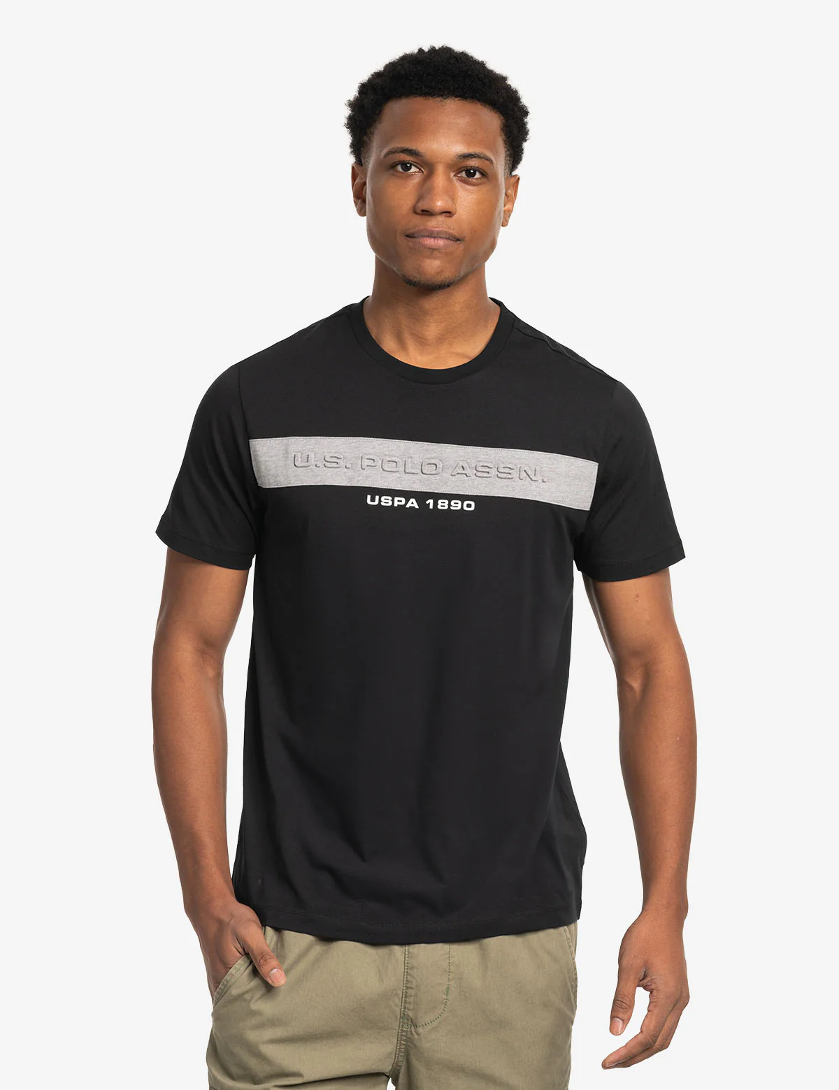 USPA EMBOSSED LOGO JERSEY T-SHIRT - Image 9