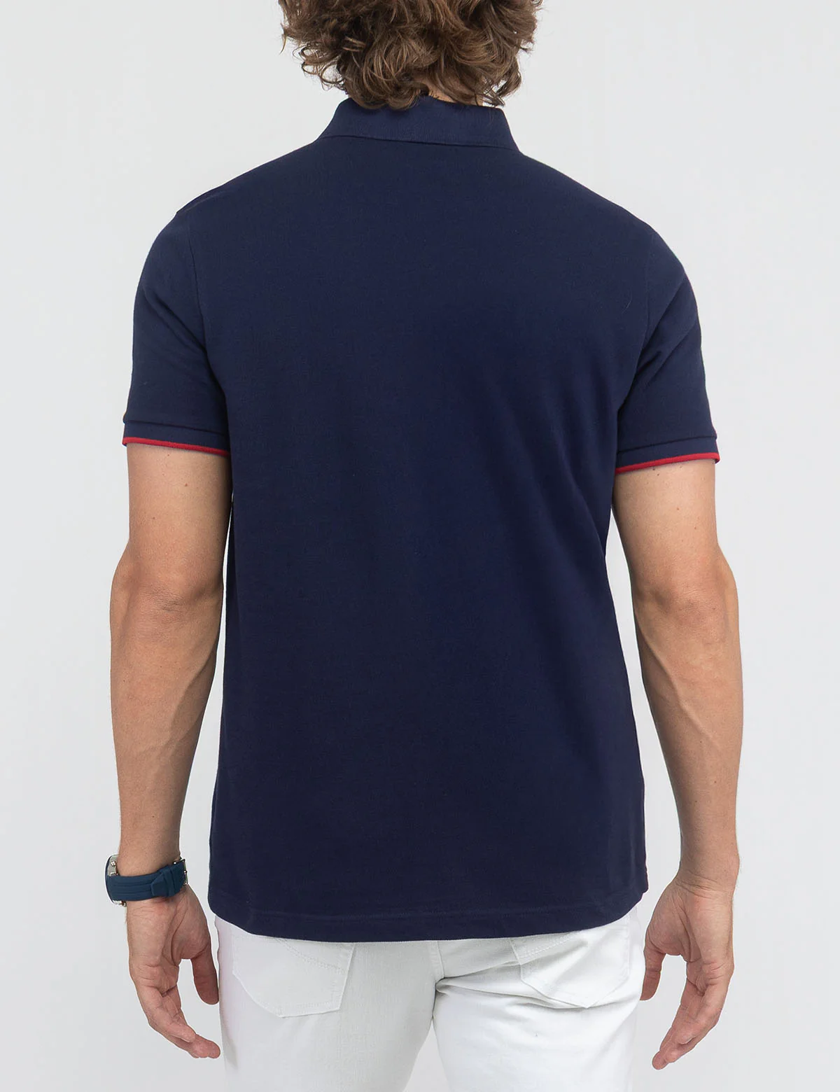 USPA EMBOSSED PIQUE POLO SHIRT - Image 4