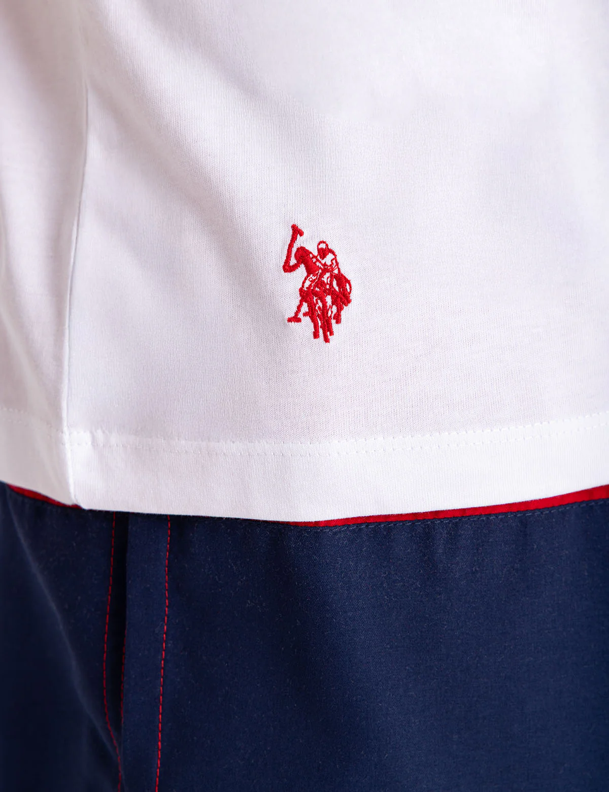 USPA EMBOSSED WORDMARK JERSEY T-SHIRT - Image 10