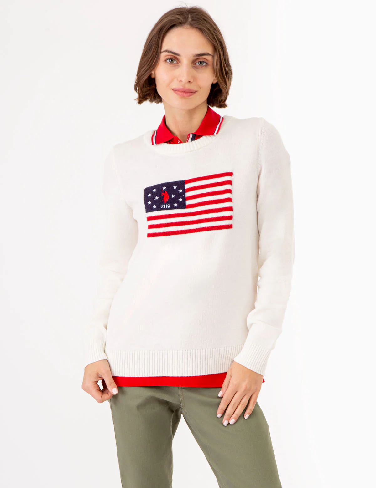 USPA FLAG CREW NECK SWEATER - Image 6
