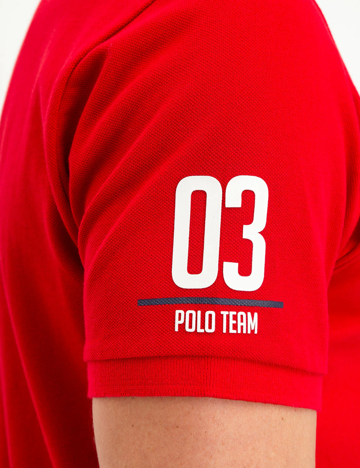 USPA FLAG VERTICAL STRIPE POLO SHIRT - Image 10