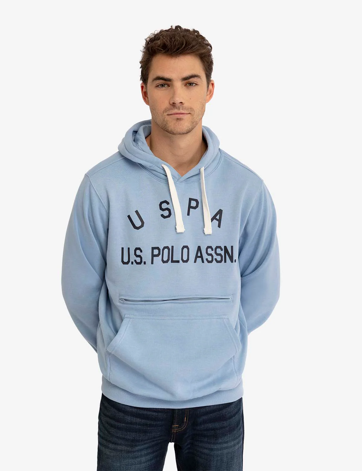 USPA FLEECE GRAPHIC PULLOVER HOODIE - Image 5