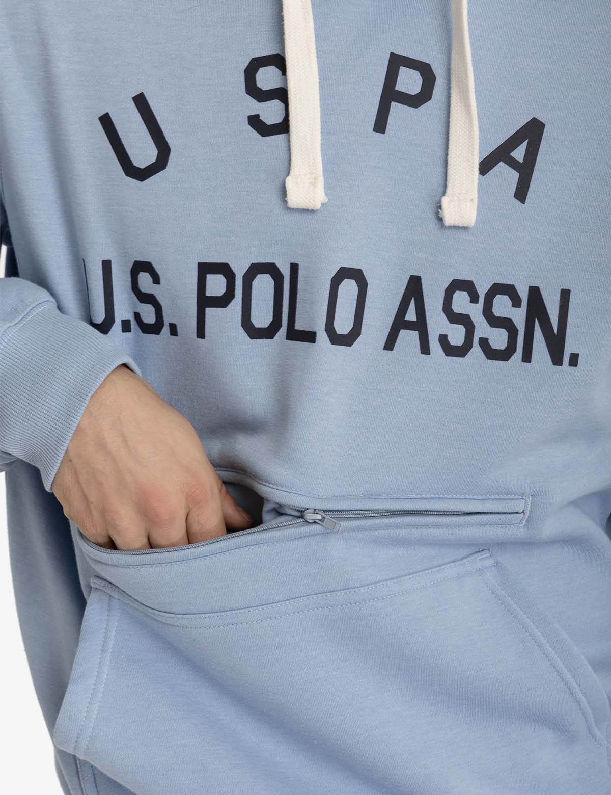 USPA FLEECE GRAPHIC PULLOVER HOODIE - Image 8