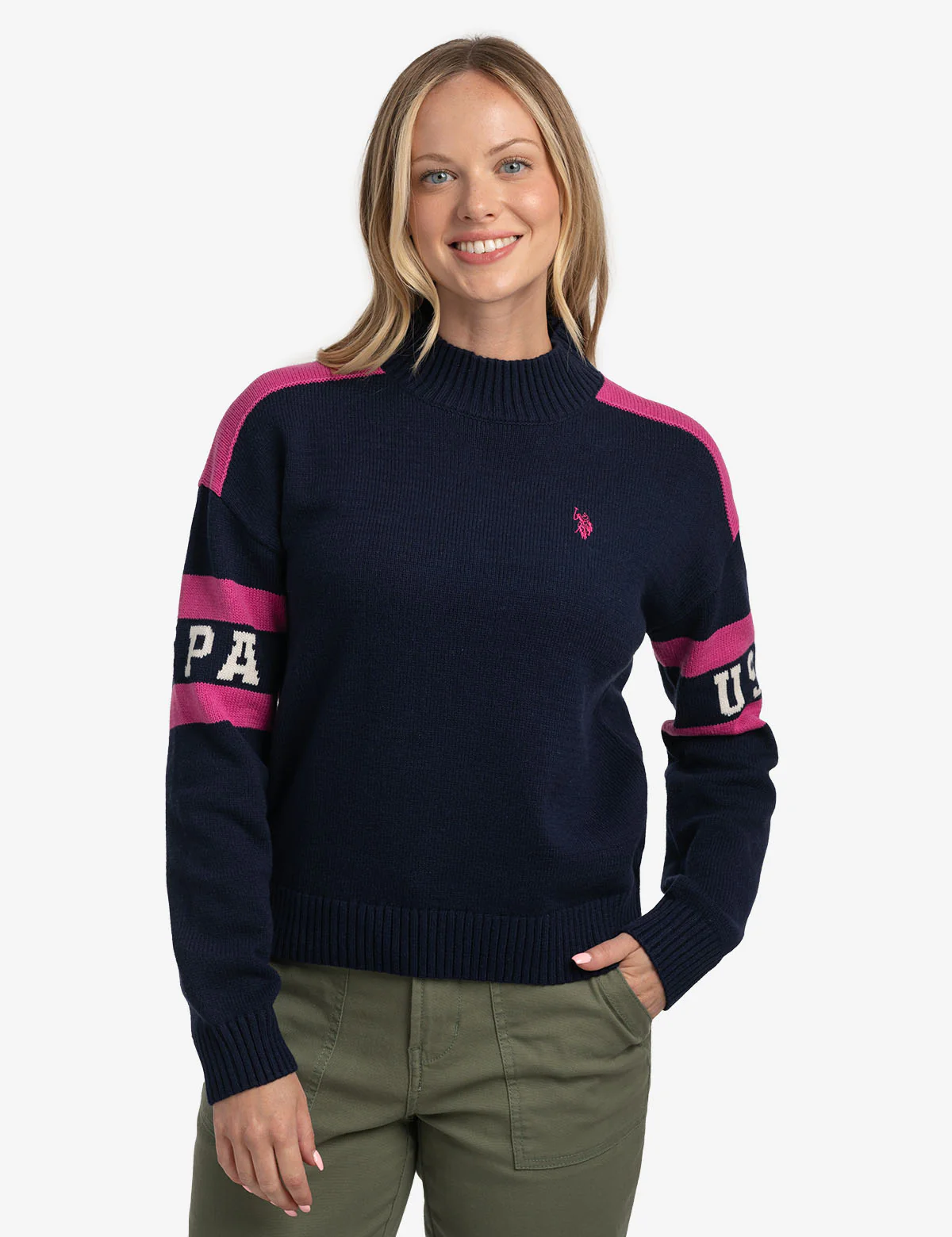 USPA FOOTBALL MOCK NECK SWEATER - Image 7