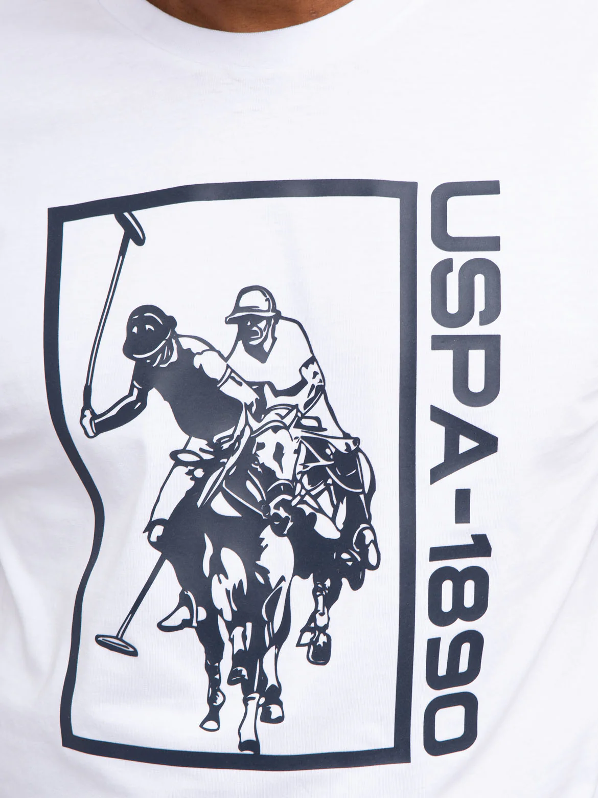 USPA GRAPHIC LOGO JERSEY T-SHIRT - Image 2