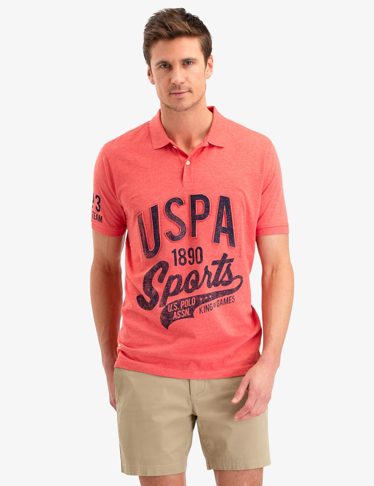 USPA GRAPHIC PRINT POLO SHIRT - Image 10