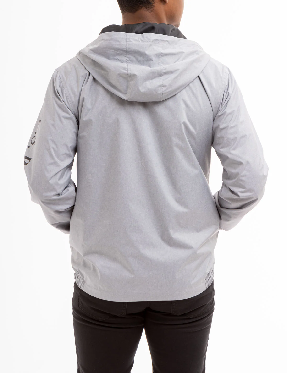 USPA HEATHERED HOODED WINDBREAKER - Image 4