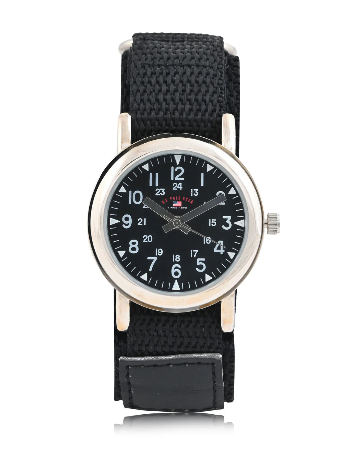 USPA JUNIOR BLACK NYLON STRAP WATCH - Image 2
