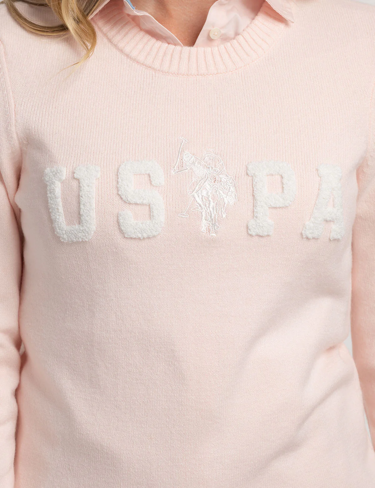 USPA LOGO CREW NECK SWEATER - Image 6