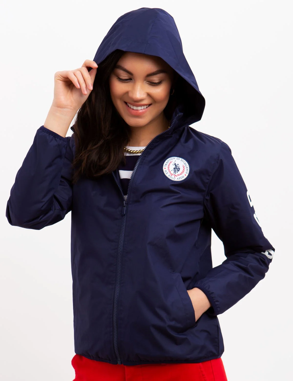 USPA LOGO JACKET WITH HOOD - Image 11
