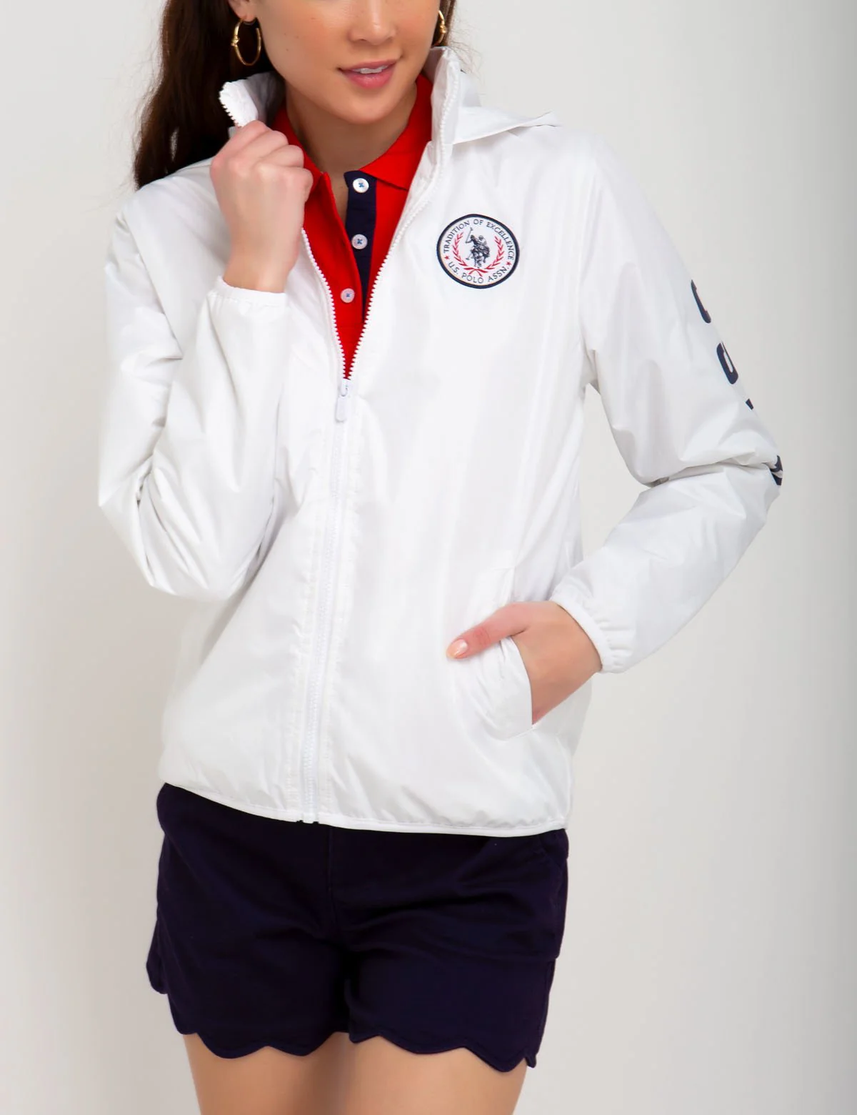 USPA LOGO JACKET WITH HOOD - Image 12