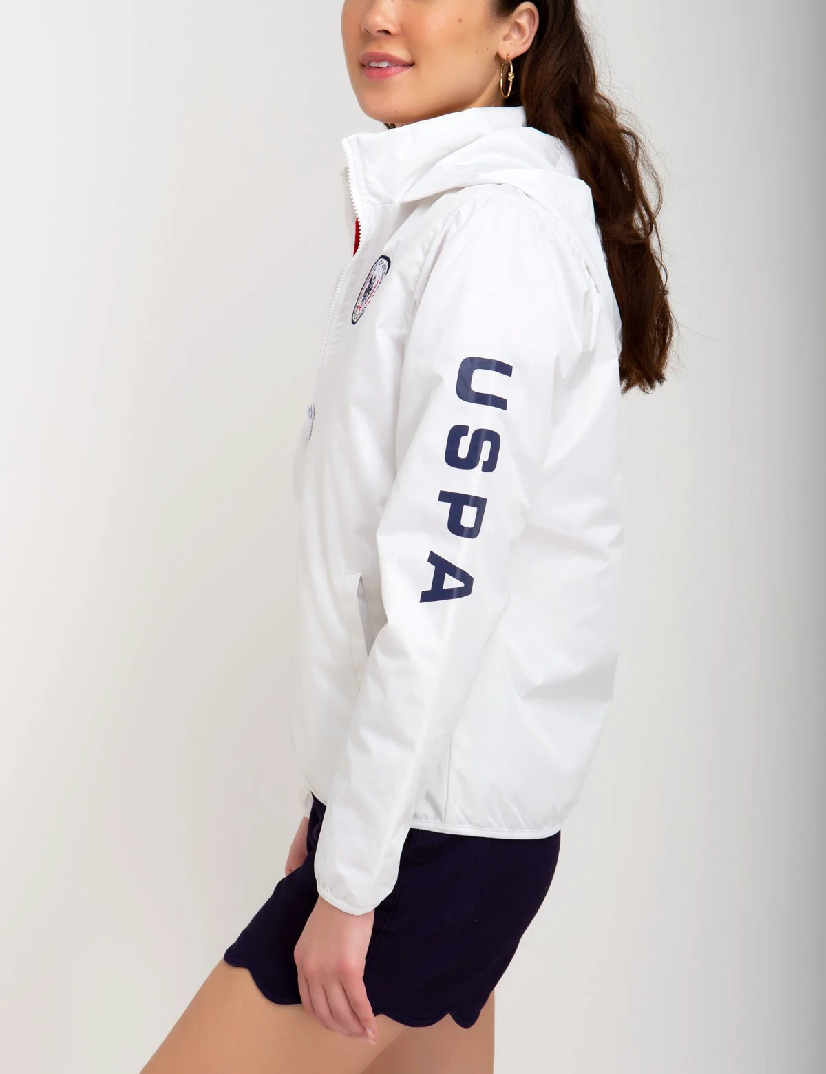 USPA LOGO JACKET WITH HOOD - Image 13