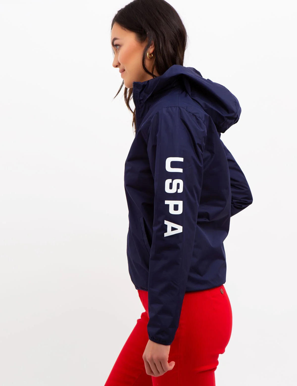 USPA LOGO JACKET WITH HOOD - Image 3
