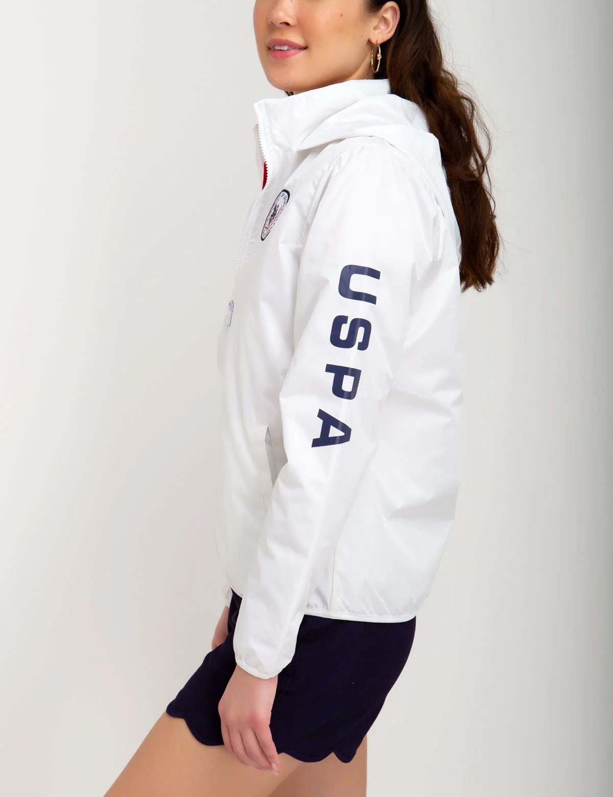 USPA LOGO JACKET WITH HOOD - Image 6