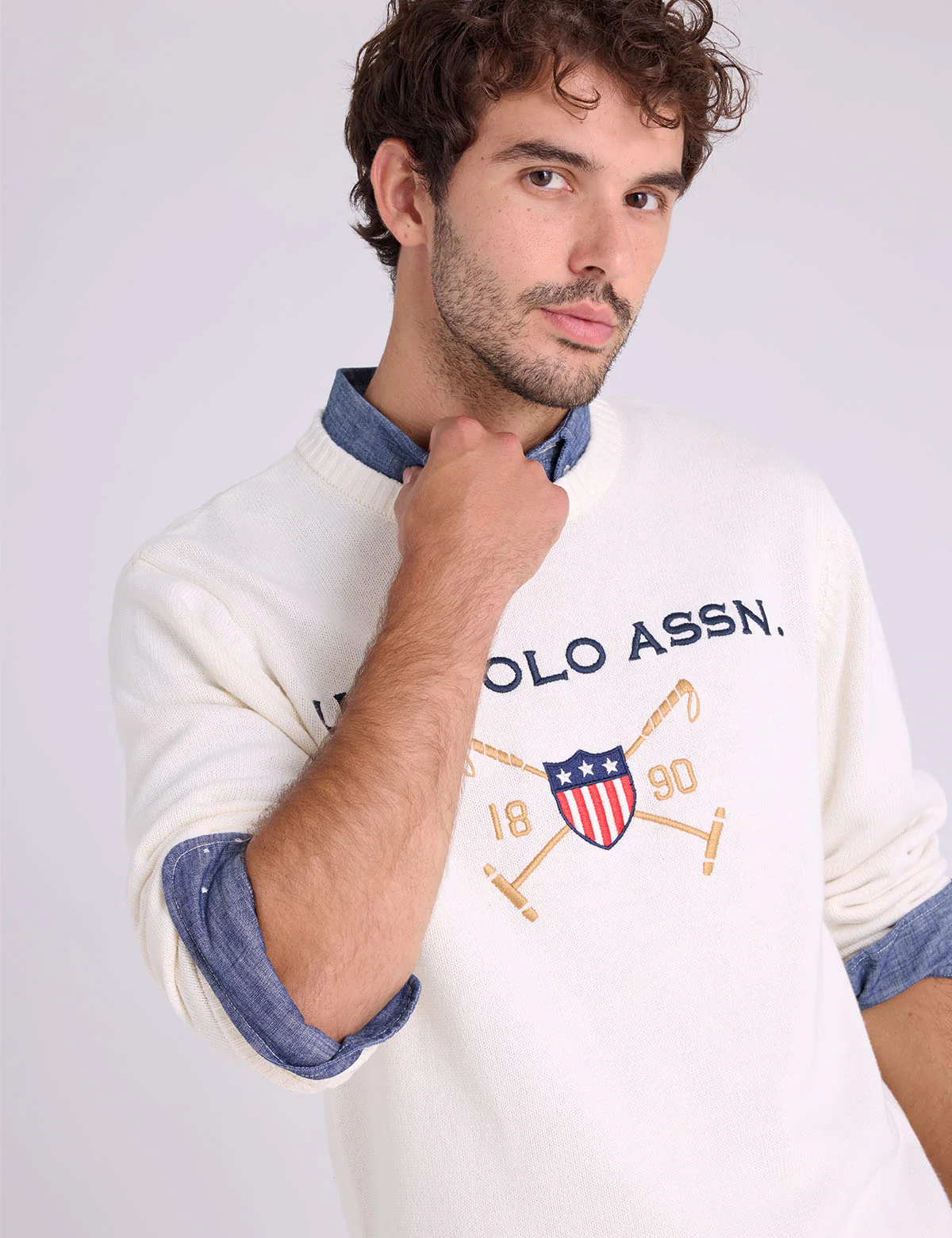 USPA MALLET CREW NECK SWEATER - Image 6