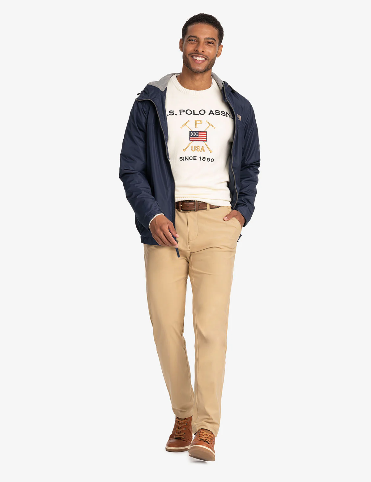 USPA MALLET CREW NECK SWEATER - Image 2