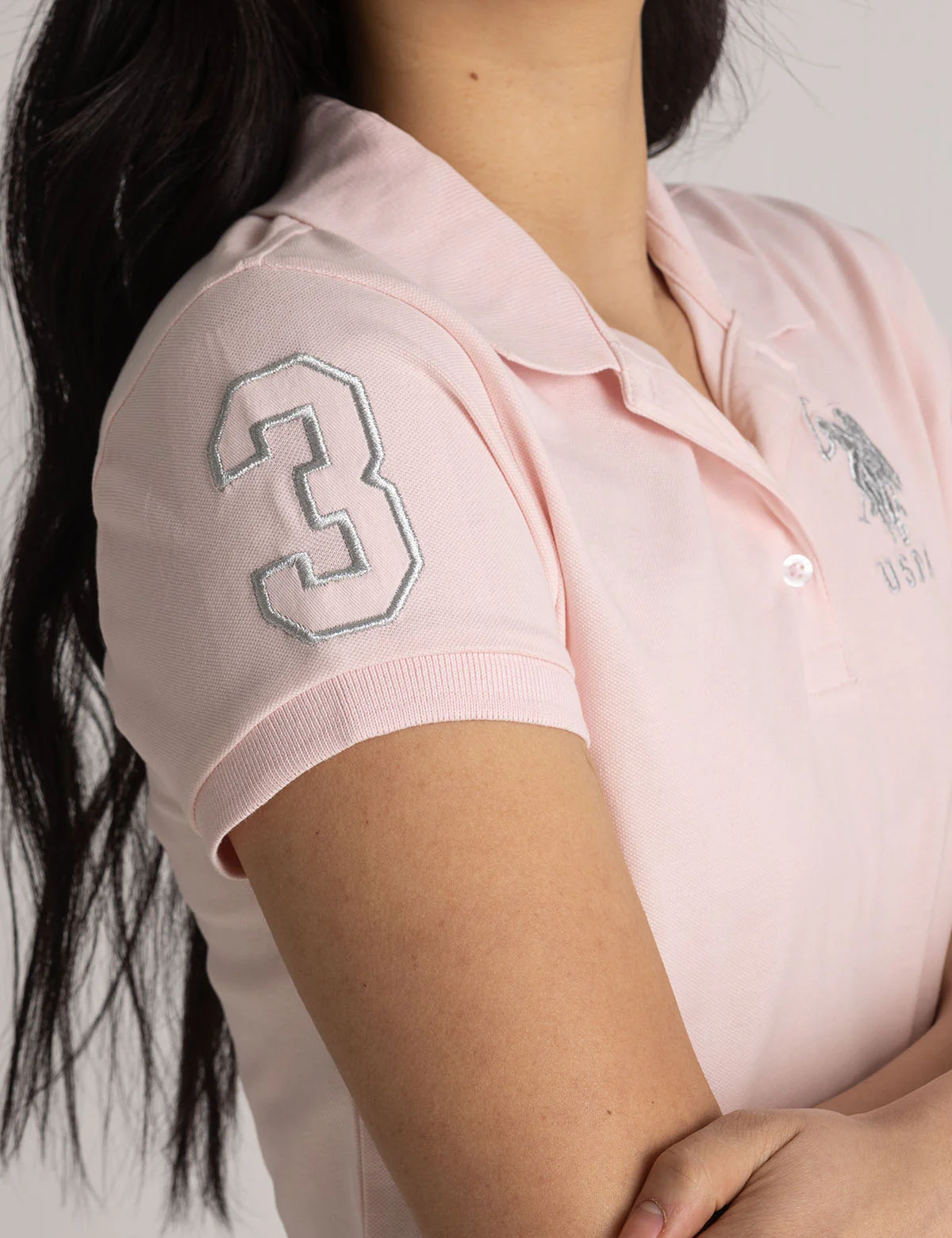 USPA METALLIC POLO DRESS - Image 3