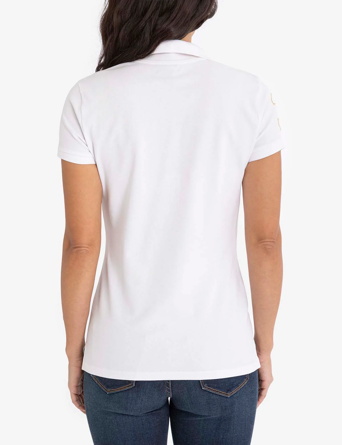 USPA METALLIC PRINT POLO SHIRT - Image 17