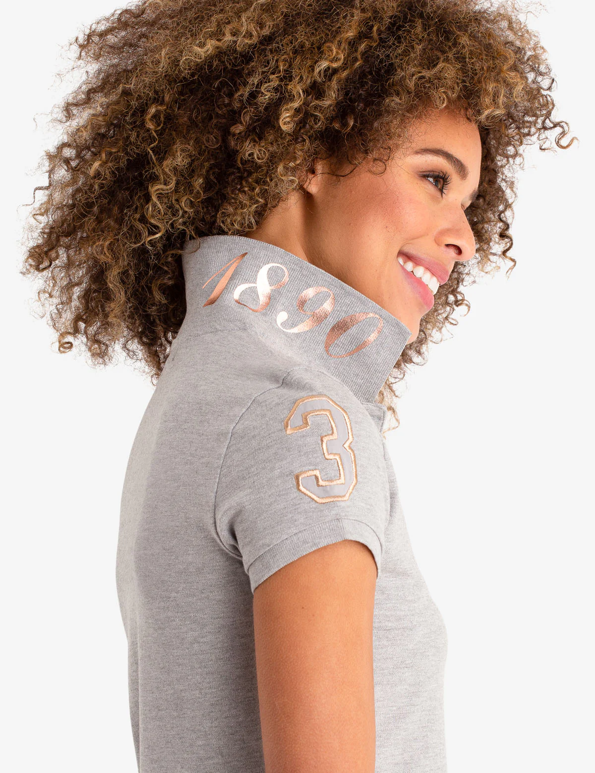 USPA METALLIC PRINT POLO SHIRT - Image 19
