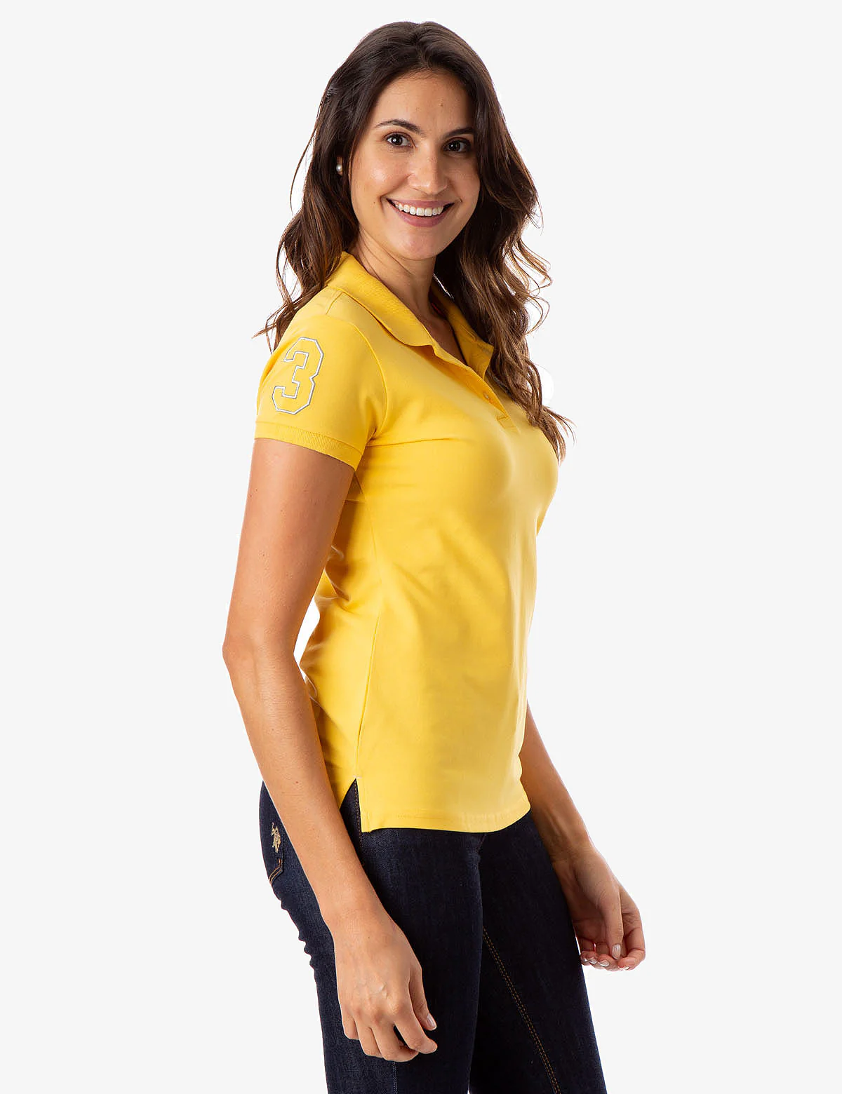 USPA METALLIC PRINT POLO SHIRT - Image 11