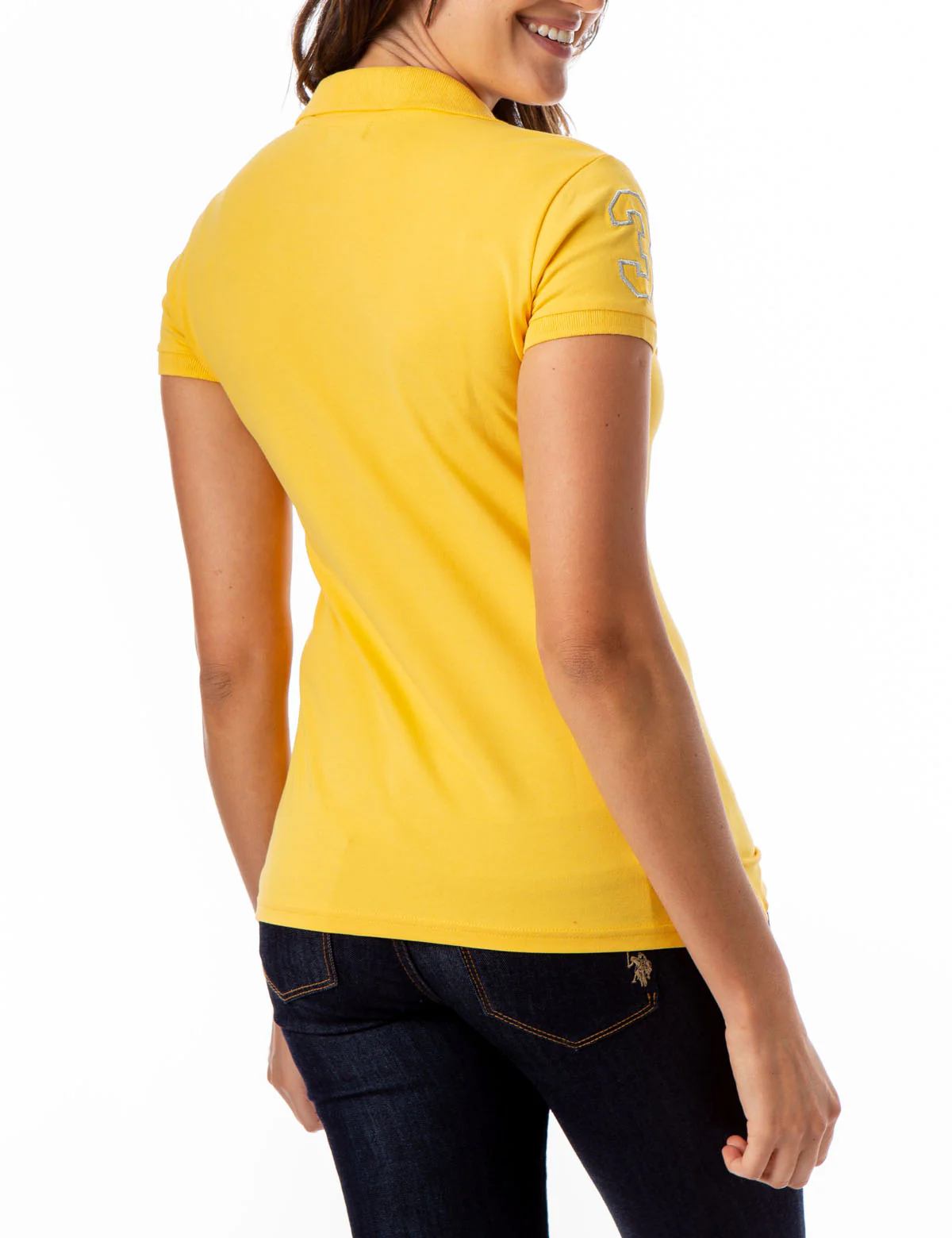 USPA METALLIC PRINT POLO SHIRT - Image 12