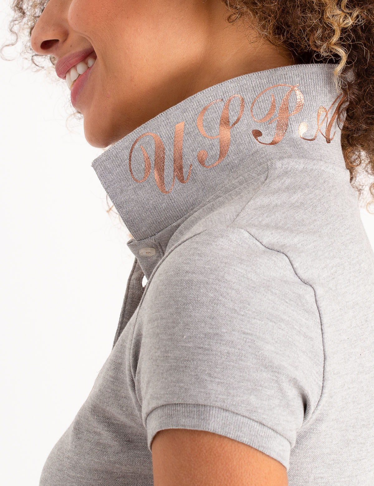 USPA METALLIC PRINT POLO SHIRT - Image 20