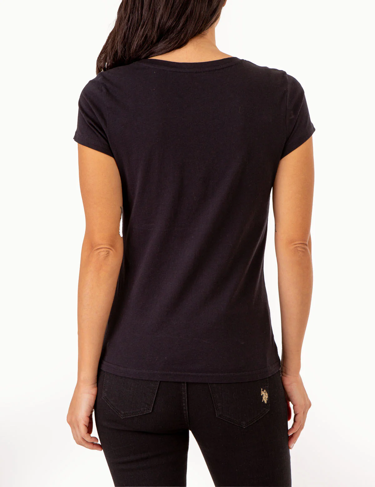 USPA METALLIC SLASHED FOIL T-SHIRT - Image 3