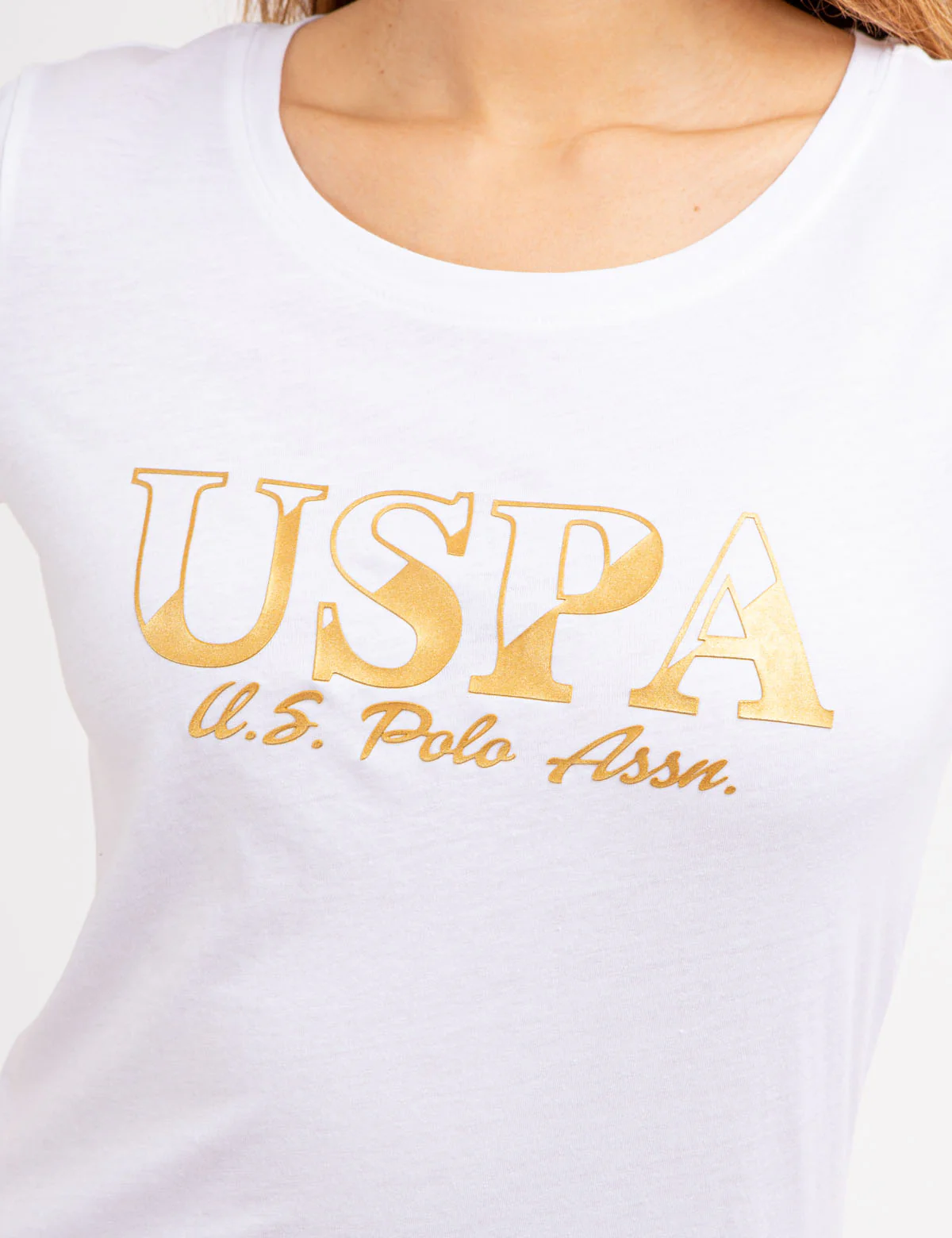 USPA METALLIC SLASHED FOIL T-SHIRT - Image 9