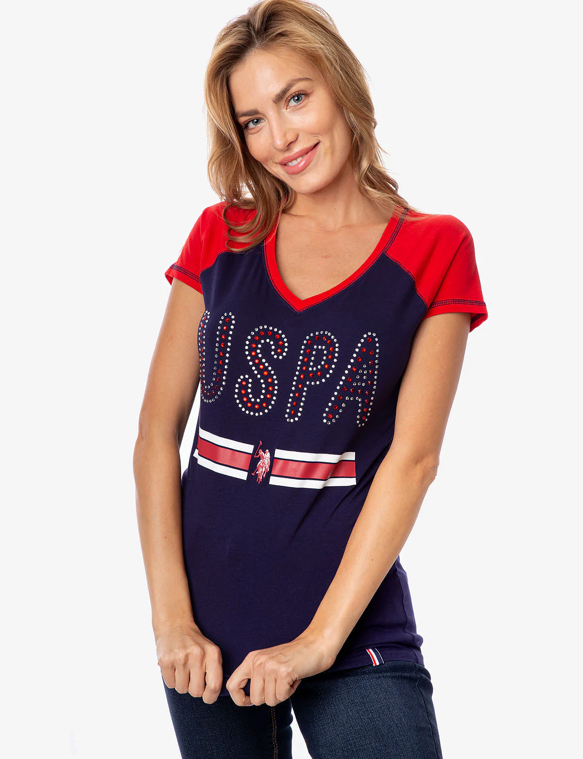 USPA RAGLAN COLORBLOCK T-SHIRT - Image 6